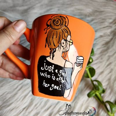 Girl goal mug