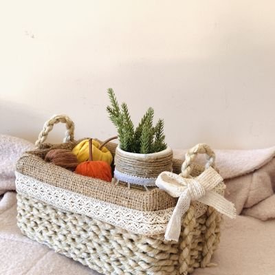 صندوق من حبال الخيش