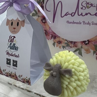 توزيعات صابون خروف العيد كبير