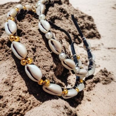 طوق معدن للشعر 