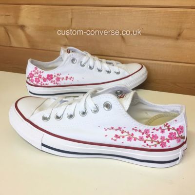 Converse copy handpainted 