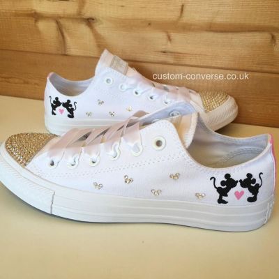 Converse copy handpainted 