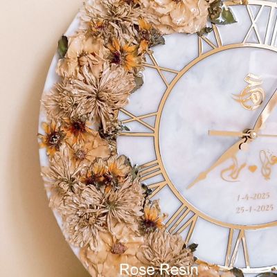 ساعة لحفظ الورد من الريزن 45 سم