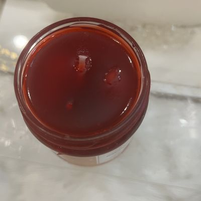 شمعة مربى الفراولة