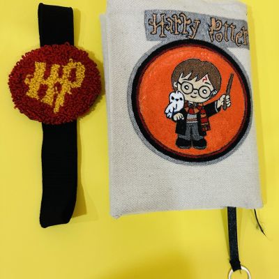 غطاء كتاب من القماش