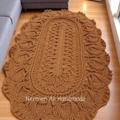 سجادة كروشية 
