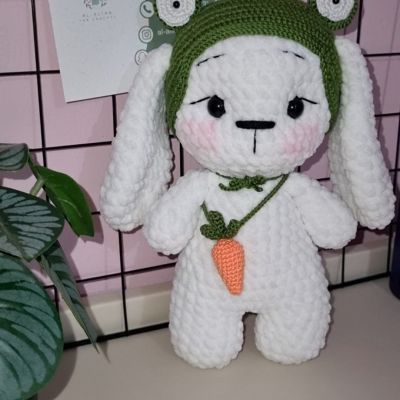 دمية ارنوب كروشيه 