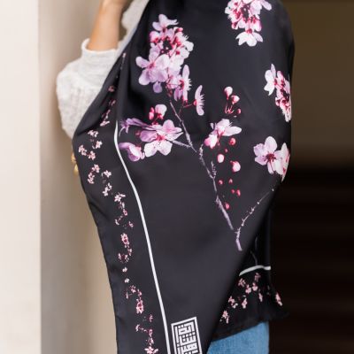 زهرة الكرز - حرير ستان