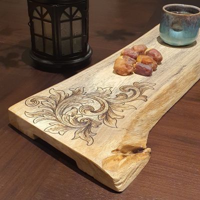 صينية تقديم مزخرفة