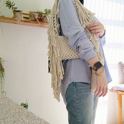 شنطه مكرميه بشراشيب 