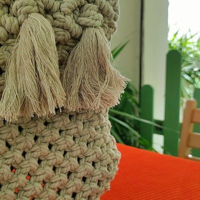 شنطه مميزة مكرمية 