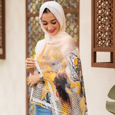 Amber symphony - chiffon 