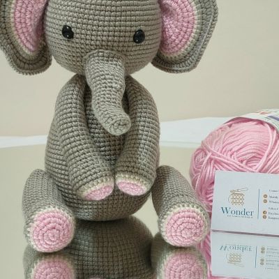 Amigurumi little elephant 🐘