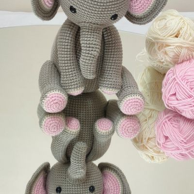 Amigurumi little elephant 🐘