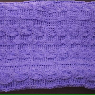 بطانية أرجوانية