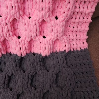 Honey comb Puffy Blanket