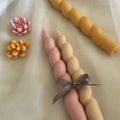  شمعدان (1 قطعه+1 شمع صبار هديه ) 