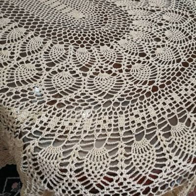 مفرش سفرة بيضاوي