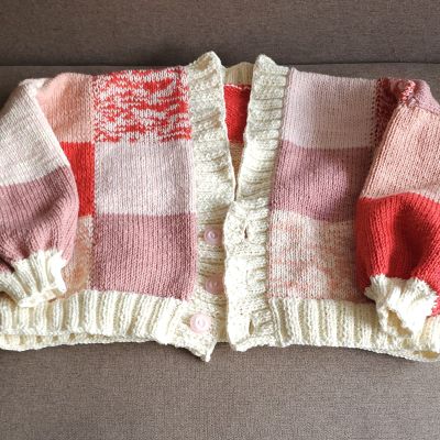 Square over-sized Cardigan