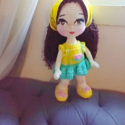 Crochet doll