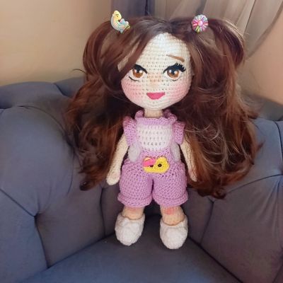 عروسة كروشية