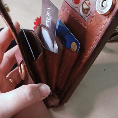 جراب موبايل جلد طبيعي 