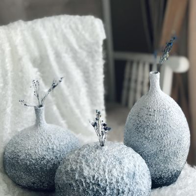 طقم فازات ثلاثى مختلف الأحجام 