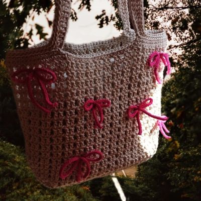 شنطه كروشيه 