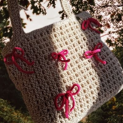 شنطه كروشيه 