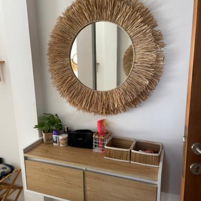 مرايا بالرافيا حجم كبير 