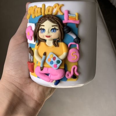 مج صلصال حراري بنوته 