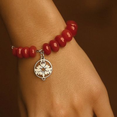 انسيال فضه باحجار الاجات مع شارم فضه