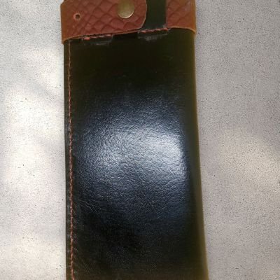 Leather long wallet (Jeans Style)