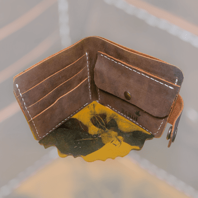 محفظه جلد طبيعي