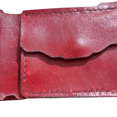 Red Leather Wallet