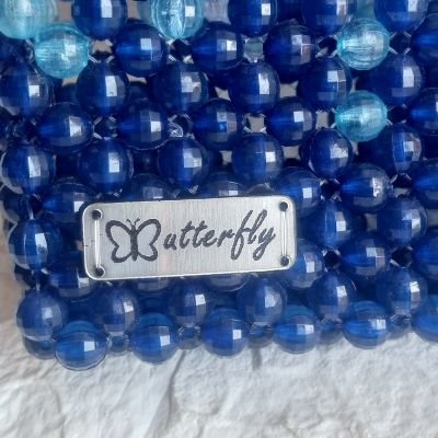 شنطه كريستال بالوان البحر 