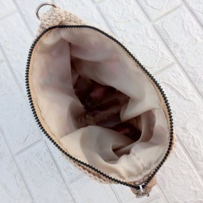 Cotton yarn crochet bag