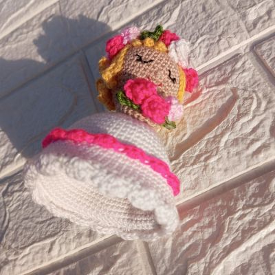 Amigurumi flowers doll 