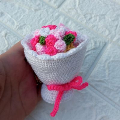 Amigurumi flowers doll 