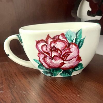 رسم يدوي علي المجات