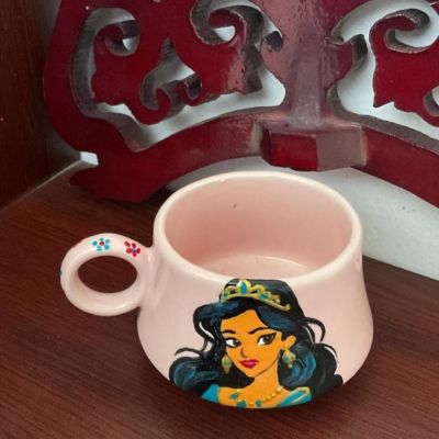 Hand painted on coffee cups