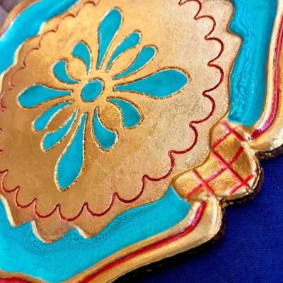 مجموعة من اطباق الفلورنتين 