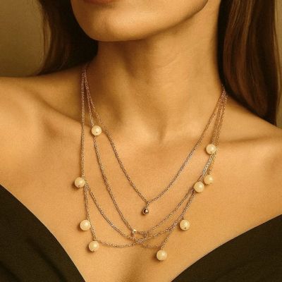 كوليه ستانلس الدهبي المتعدد الادوار