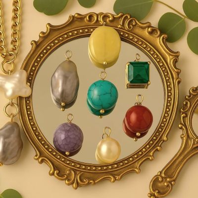 سلسله كرافت معاها ٦ أنواع احجار مختلفه تتغير حسب اللبس