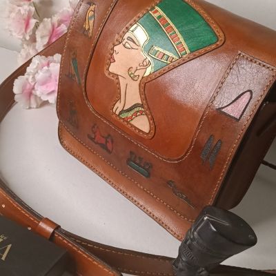 شنطة كروس جلد طبيعي 