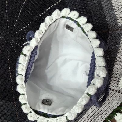 شنطة كروشيه بناتي