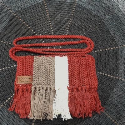 شنطة كروشيه عملية