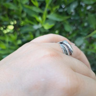 خاتم فضة عربي