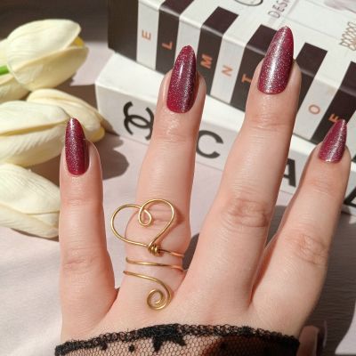 Copper heart ring free size