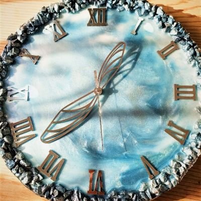 ساعة ريزن زرقاء 